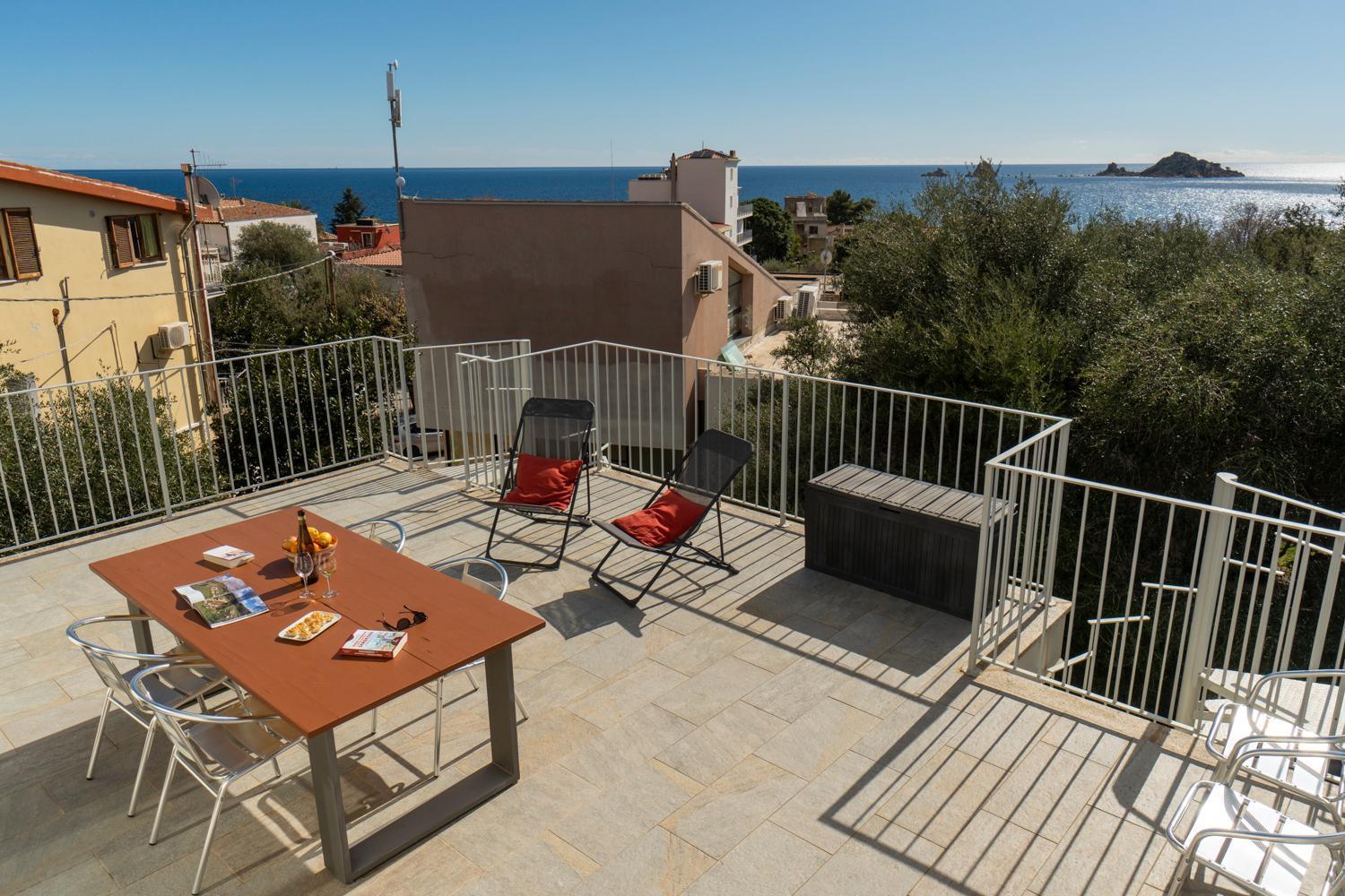 Ferienwohnung Casa Selvaggio Blu Santa Maria Navarrese Exterior foto